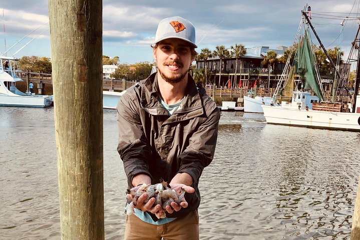 Handful of local shrimp!